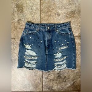 Forever21 Pearl Jean Skirt
